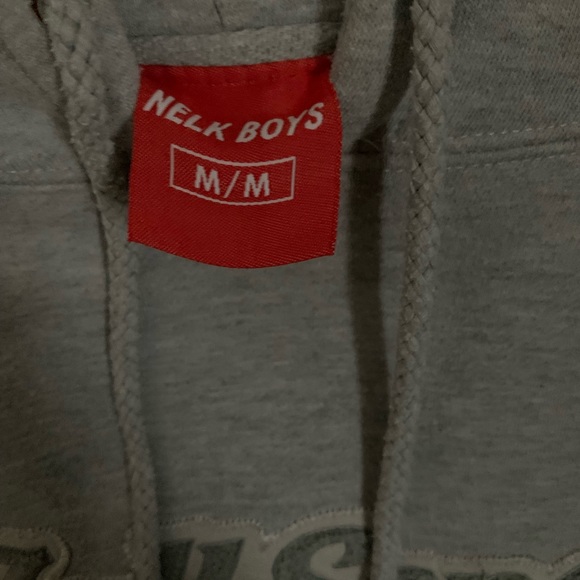 Mens medium Full Send gray hoodie - Picture 2 of 2